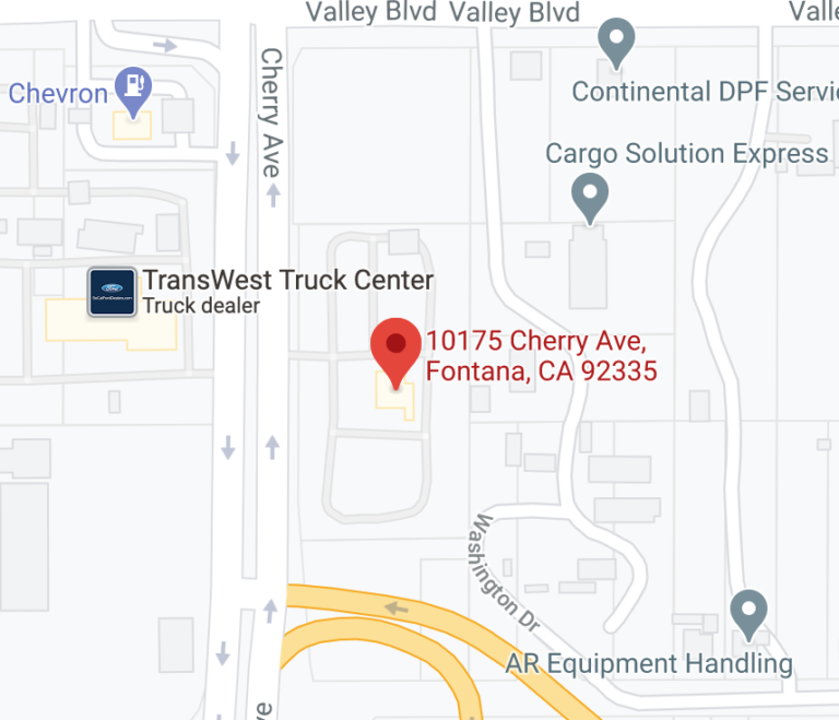 Map of Arrow Truck's Fontana location